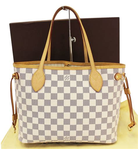 neverfull louis vuitton white|authentic louis vuitton neverfull.